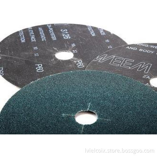 Zirconia Cloth Floor Sanding Abrasives - 7inch / 178mm Disc